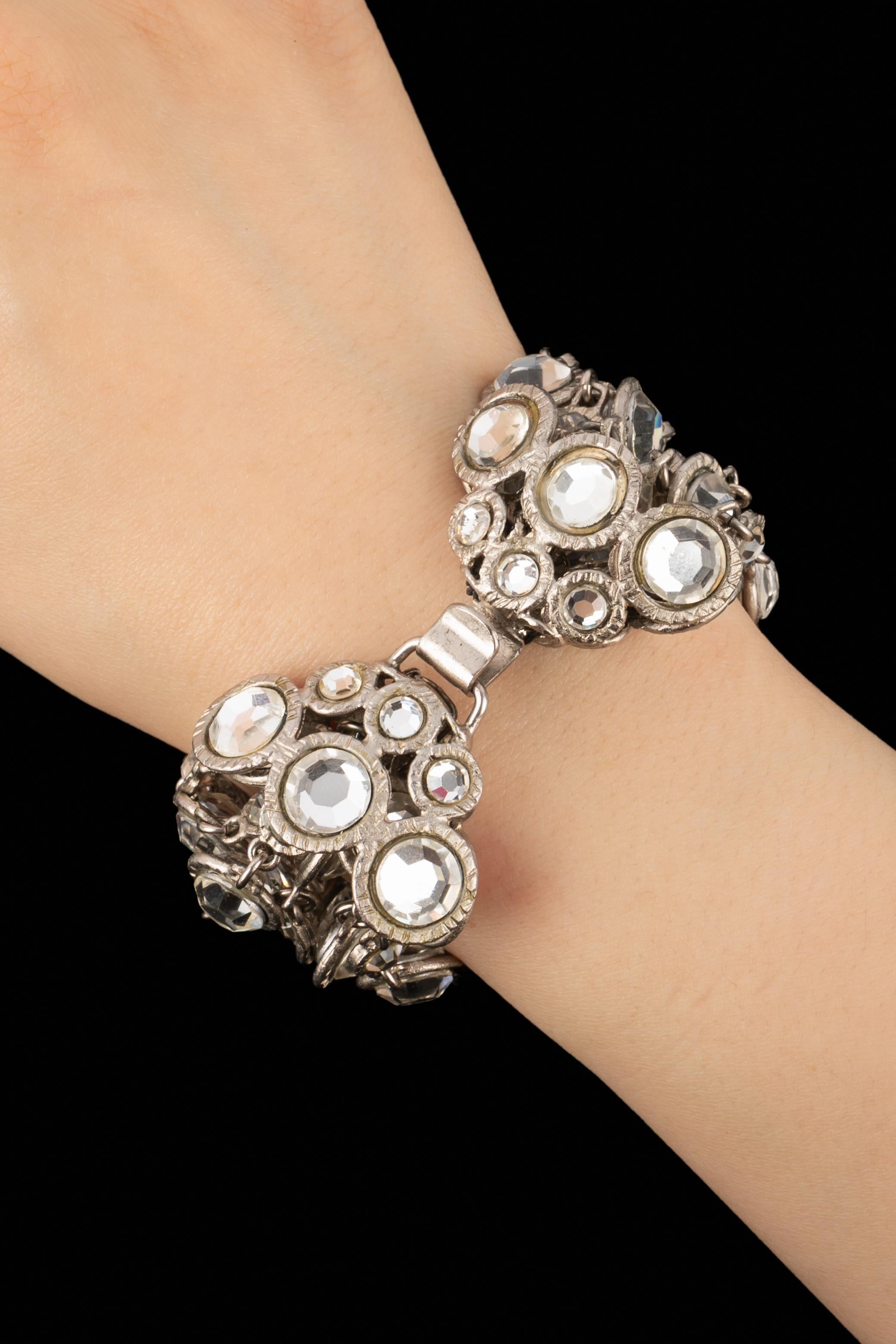 De las mujeres Pulsera de strass Chanel en venta