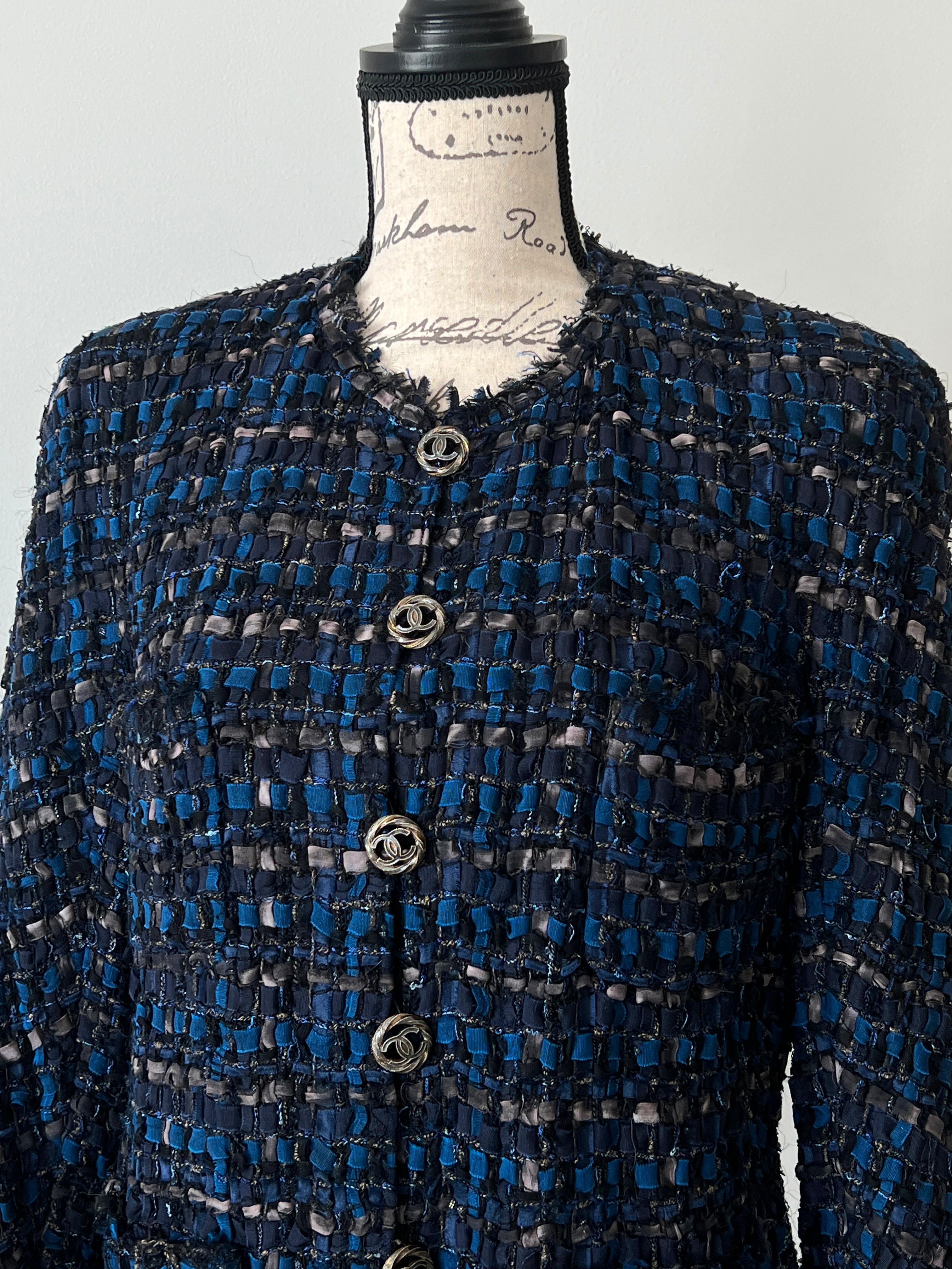 Chanel Ribbon Tweed Jacket  7