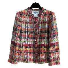 Chanel Ribbon Tweed Seoul Collection Jacket