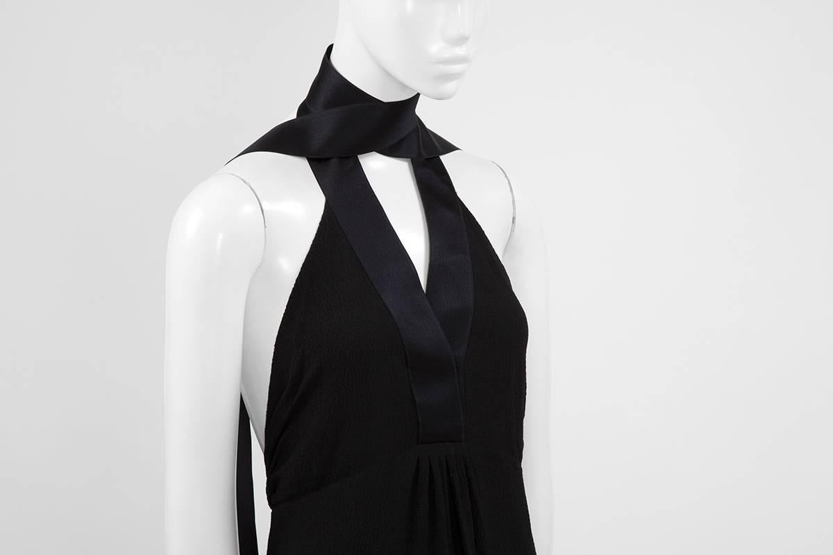 chanel ribbon dress