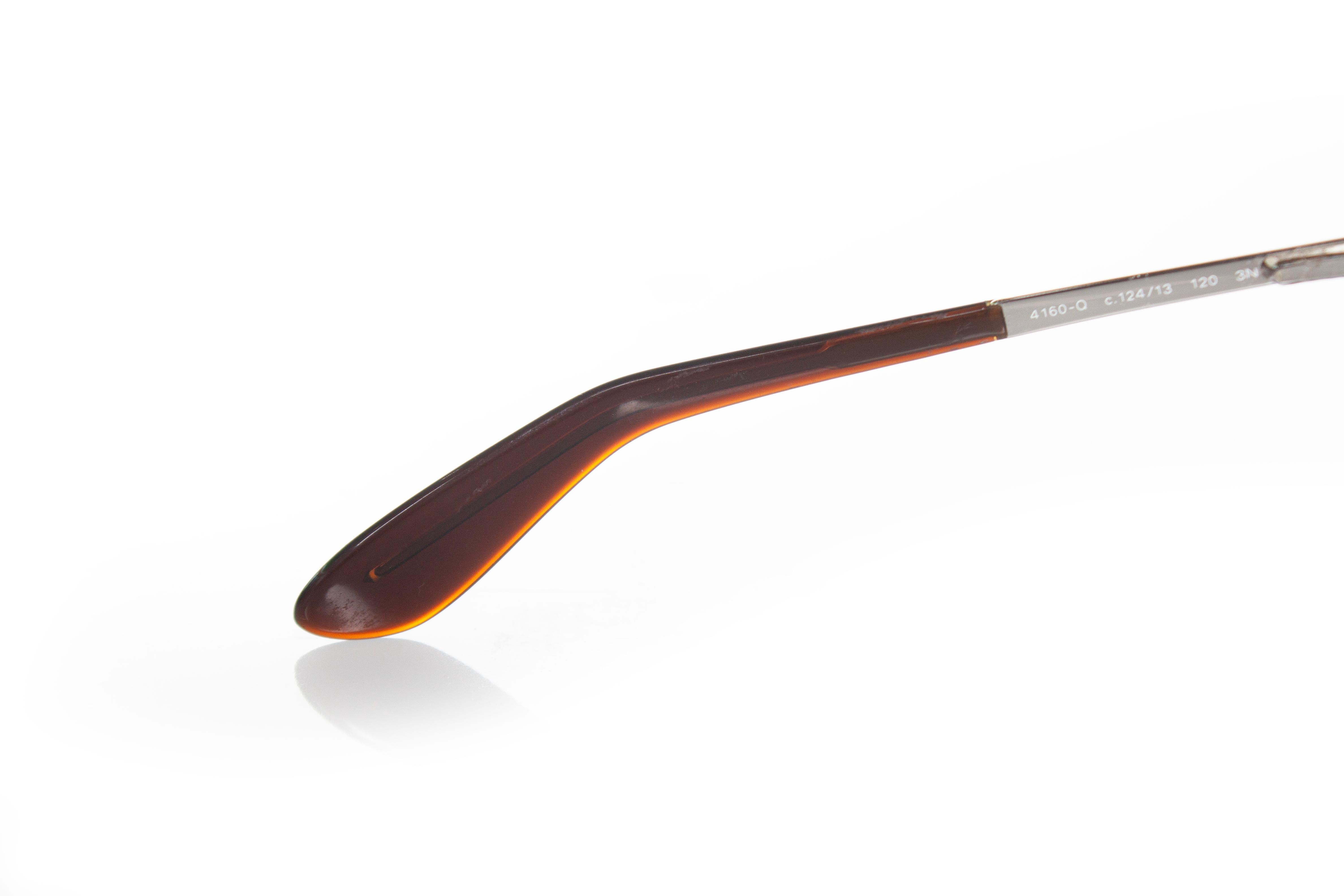Chanel, rimless shield chain sunglasses For Sale 2