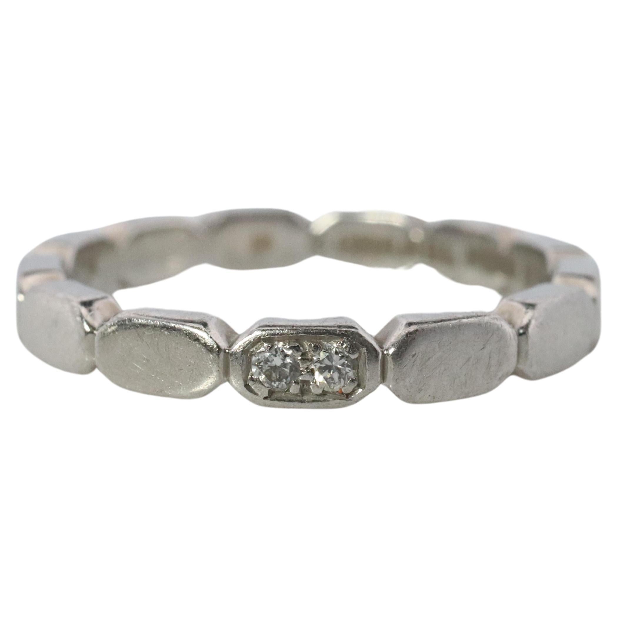 Chanel Ring. Echtes CHANEL Diamant PT950 Platin Premiere Promes Band