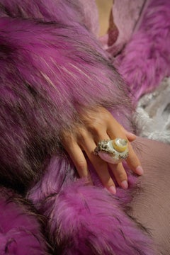 Chanel ring 'shell' Grand Central Cruise by Karl Lagerfeld 2007