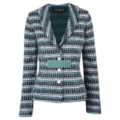 CHANEL ROBOT Collection Runway Shimmer Jacket 36 FR