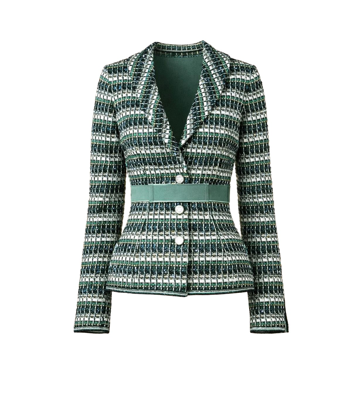CHANEL ROBOT Collection Runway Shimmer Jacke 36 FR im Angebot