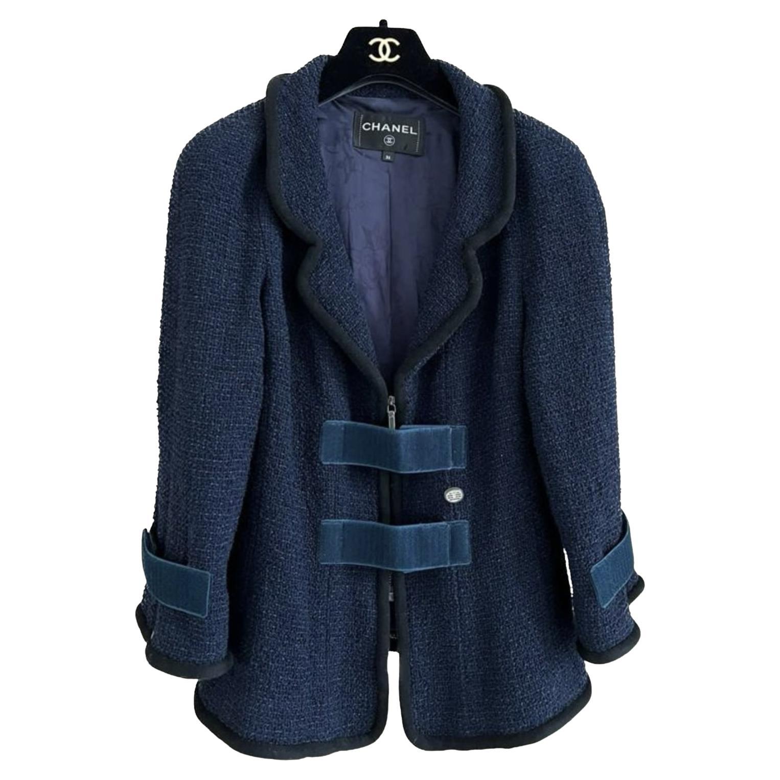 Chanel Robot Collection Tweed Jacket For Sale at 1stDibs