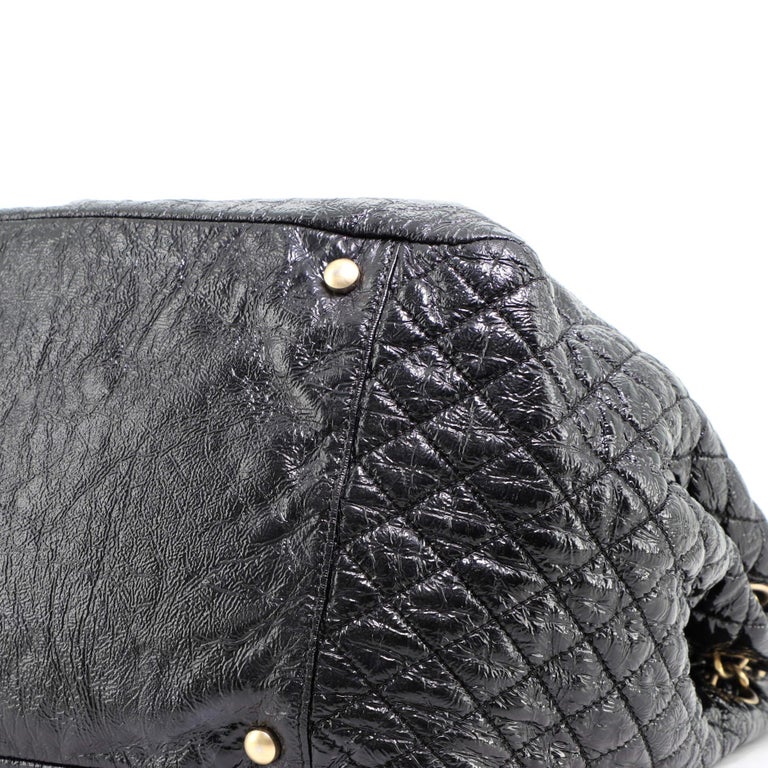 Chanel Medium Chain Me Flap Bag Metallic Dark Grey Calfskin Gun Metal –  Coco Approved Studio