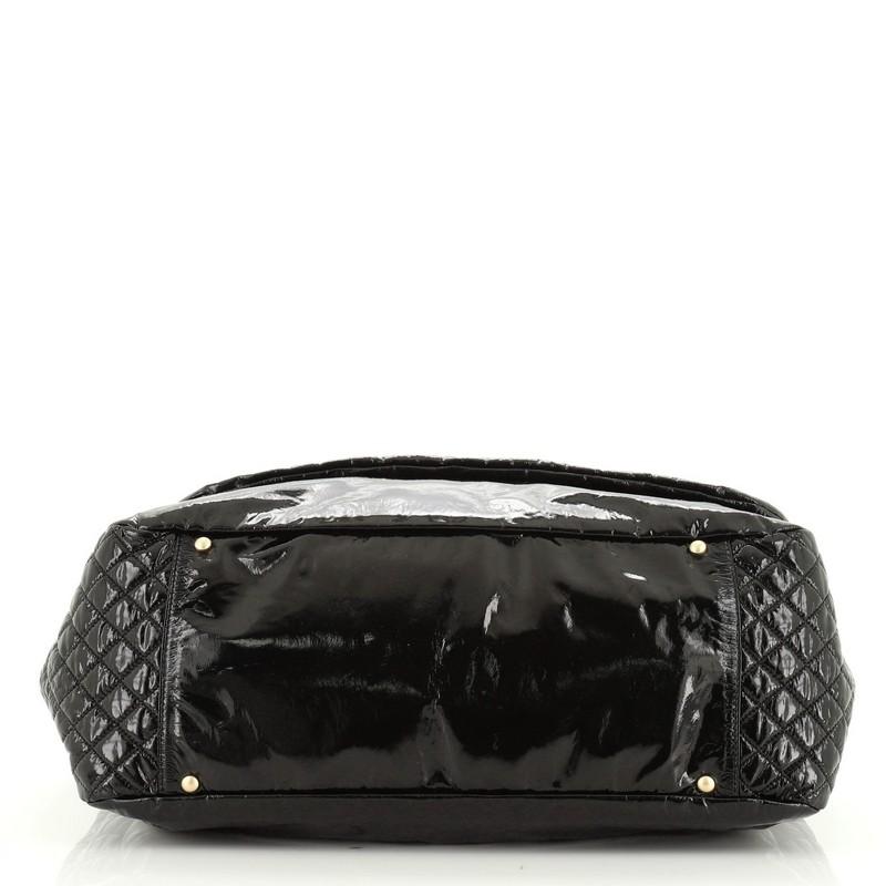 Chanel  Rock and Chain Flap Bag Patent Vinyl Large 1