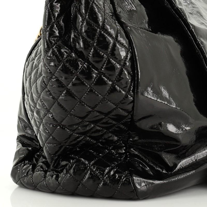 Chanel  Rock and Chain Flap Bag Patent Vinyl Large 5