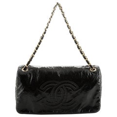 Chanel  Rock and Chain Flap Bag Patent Vinyl Medium