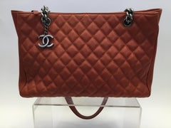 Chanel 'Rock in Rome' Red Quilted Tote