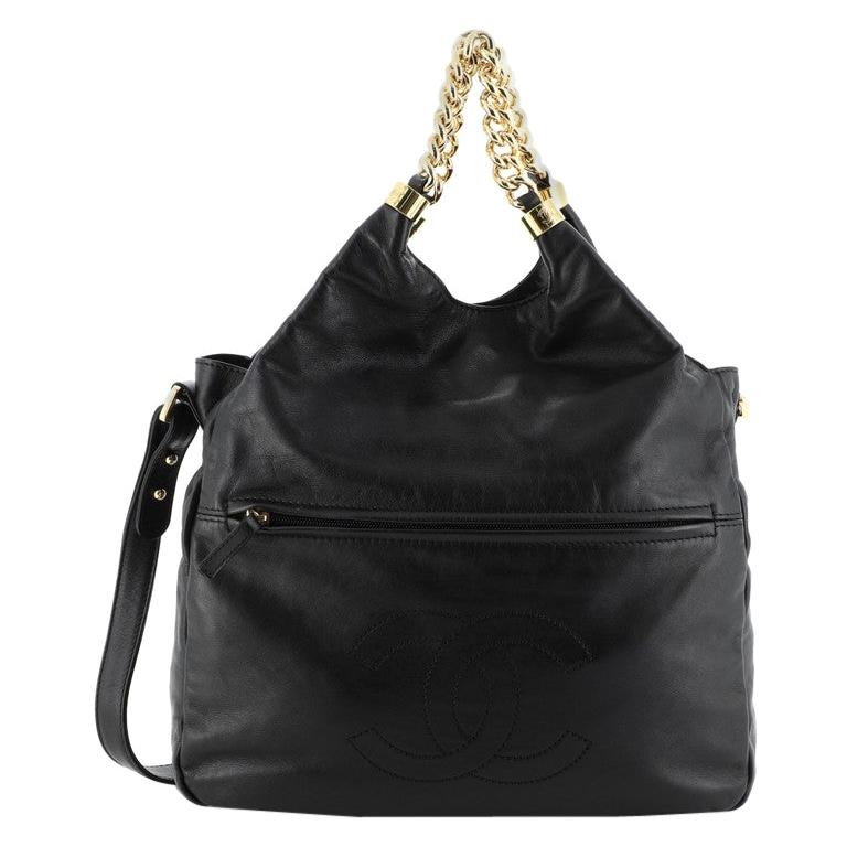 Chanel Rodeo Drive Hobo Leather Large