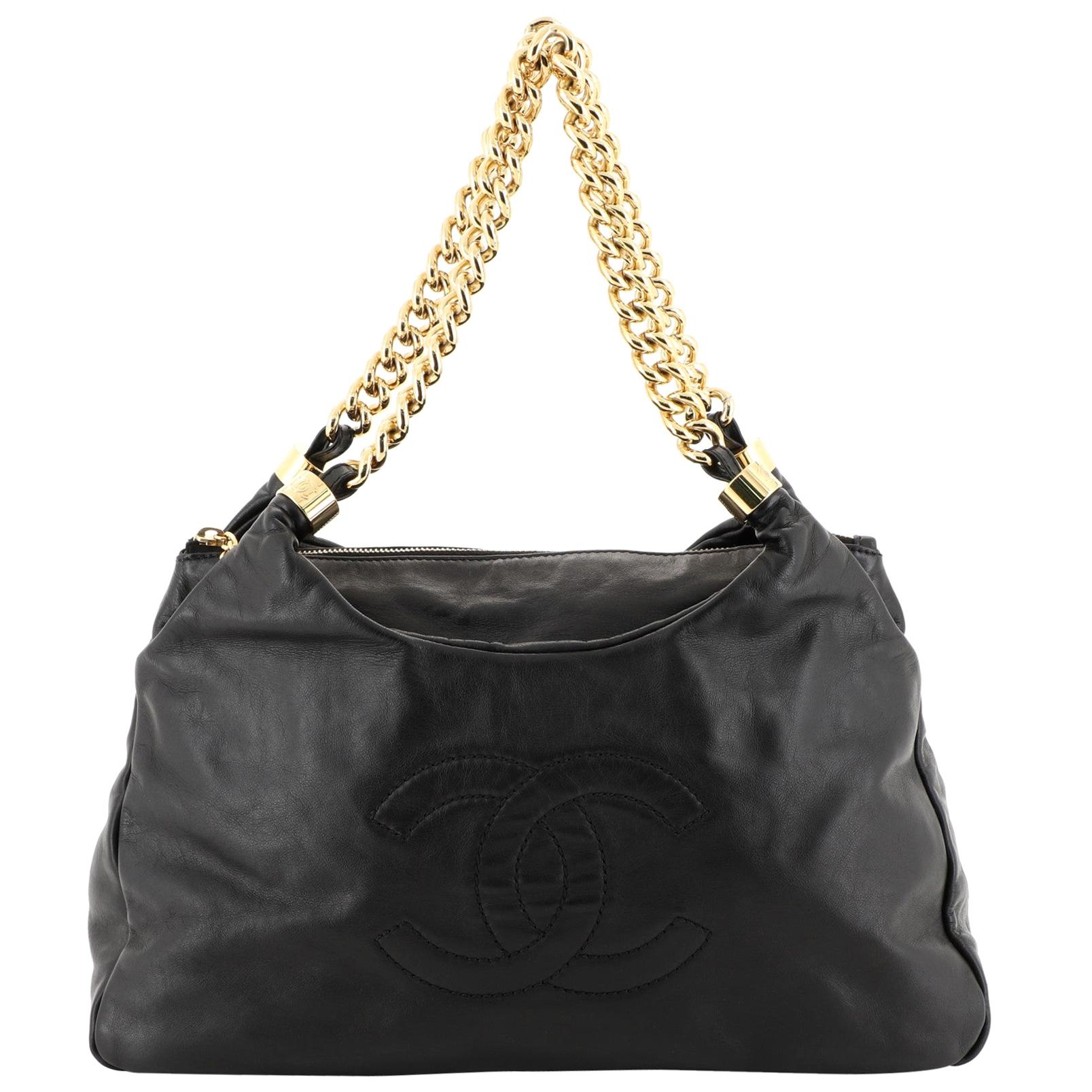 Chanel Rodeo Drive Zip Hobo Lambskin Small at 1stDibs