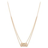 Chanel COCO CRUSH Necklace 18K Rose Gold With Diamond Pendant