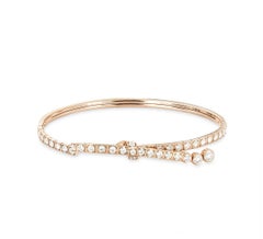 Chanel Rose Gold Diamond Ruban Bracelet J11864