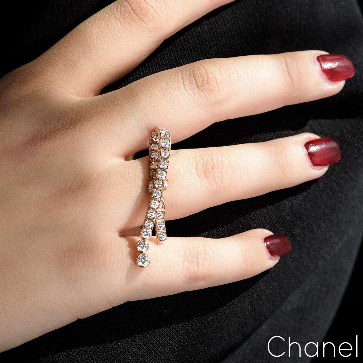 chanel rose ring