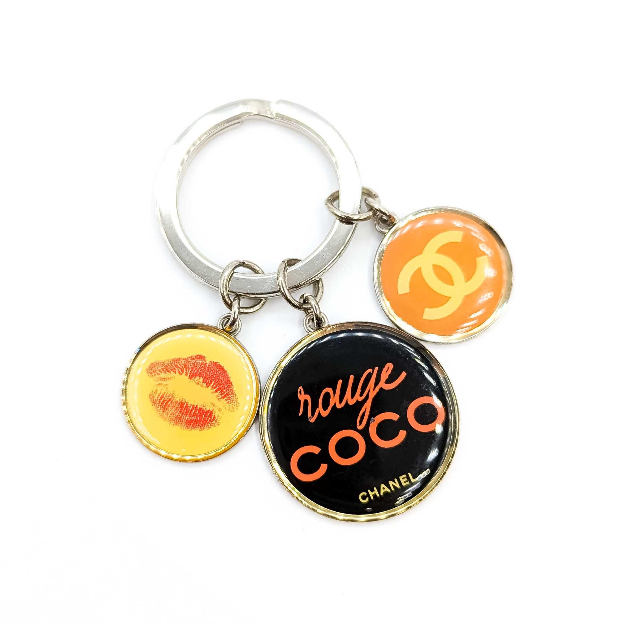 Contemporary Chanel Rouge Coco 2010 Novelty Keyring For Sale