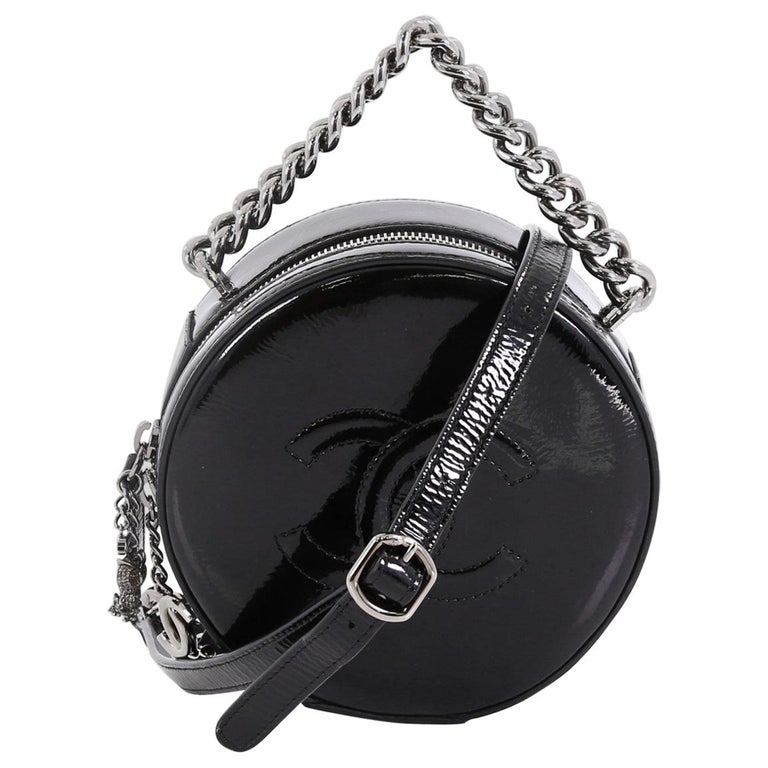 Chanel Round as Earth Crossbody Patent at 1stDibs  chanel round as earth  bag, chanel round crossbody, chanel earth