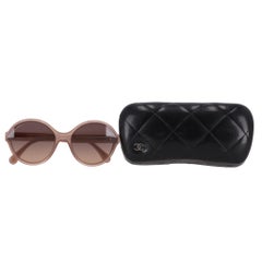 Chanel Round 'CC' Logo Detailed Sunglasses