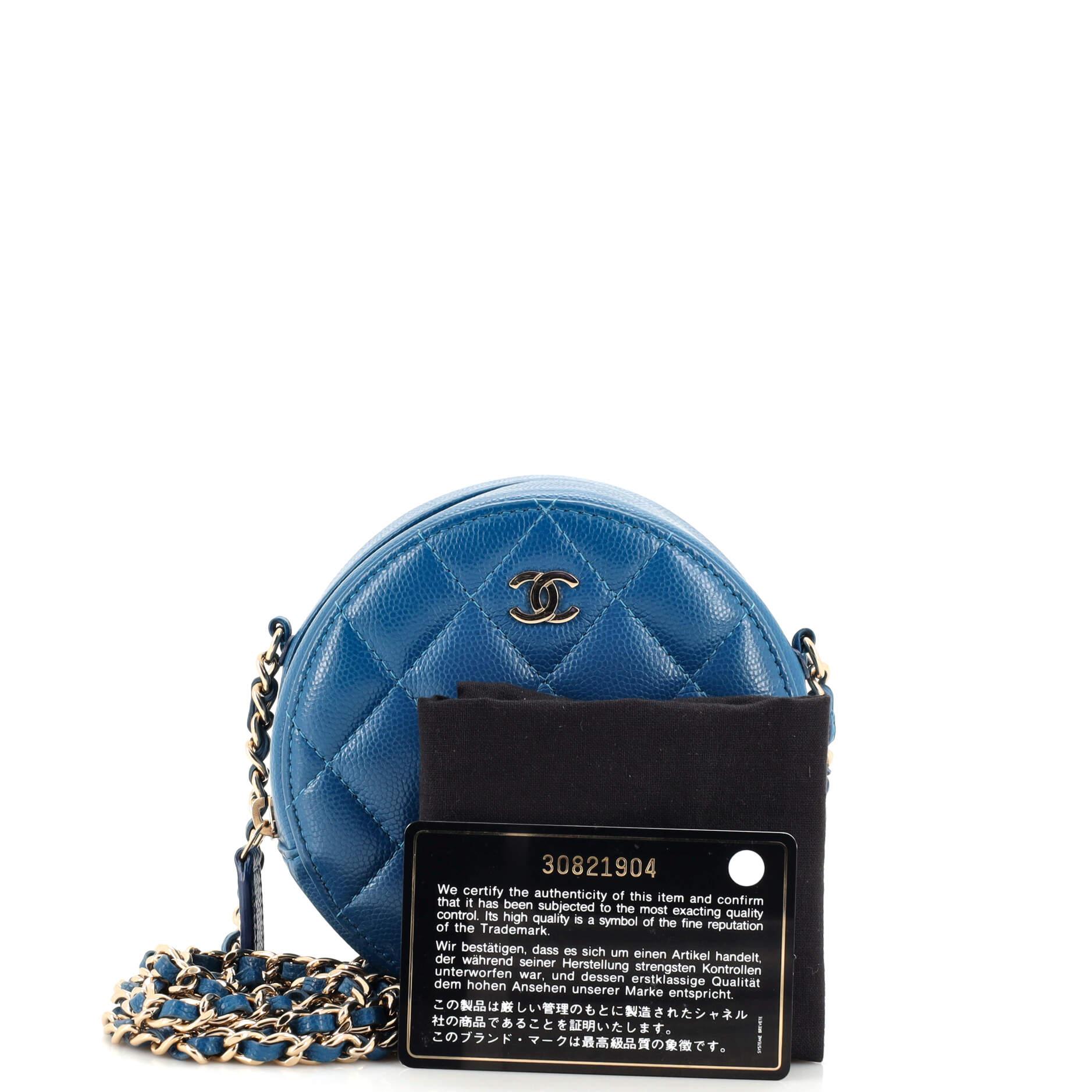 Chanel Round Clutch With Chain - 11 For Sale on 1stDibs