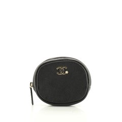 Chanel Round Coin Purse Goatskin 