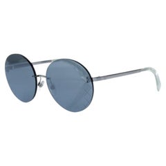 Chanel, round mirrored sunglasses