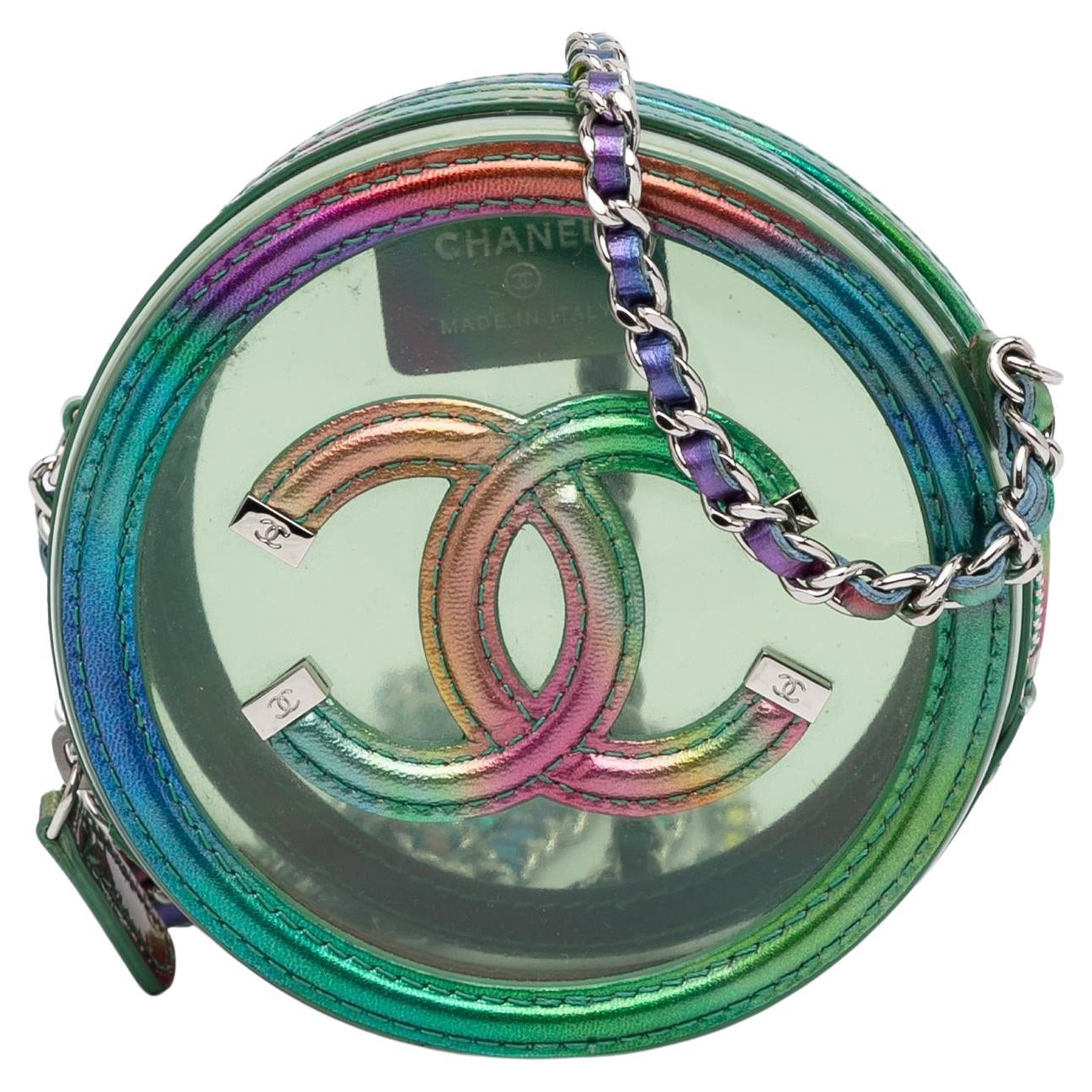 Chanel Round Rainbow Crossbody Bag For Sale at 1stDibs