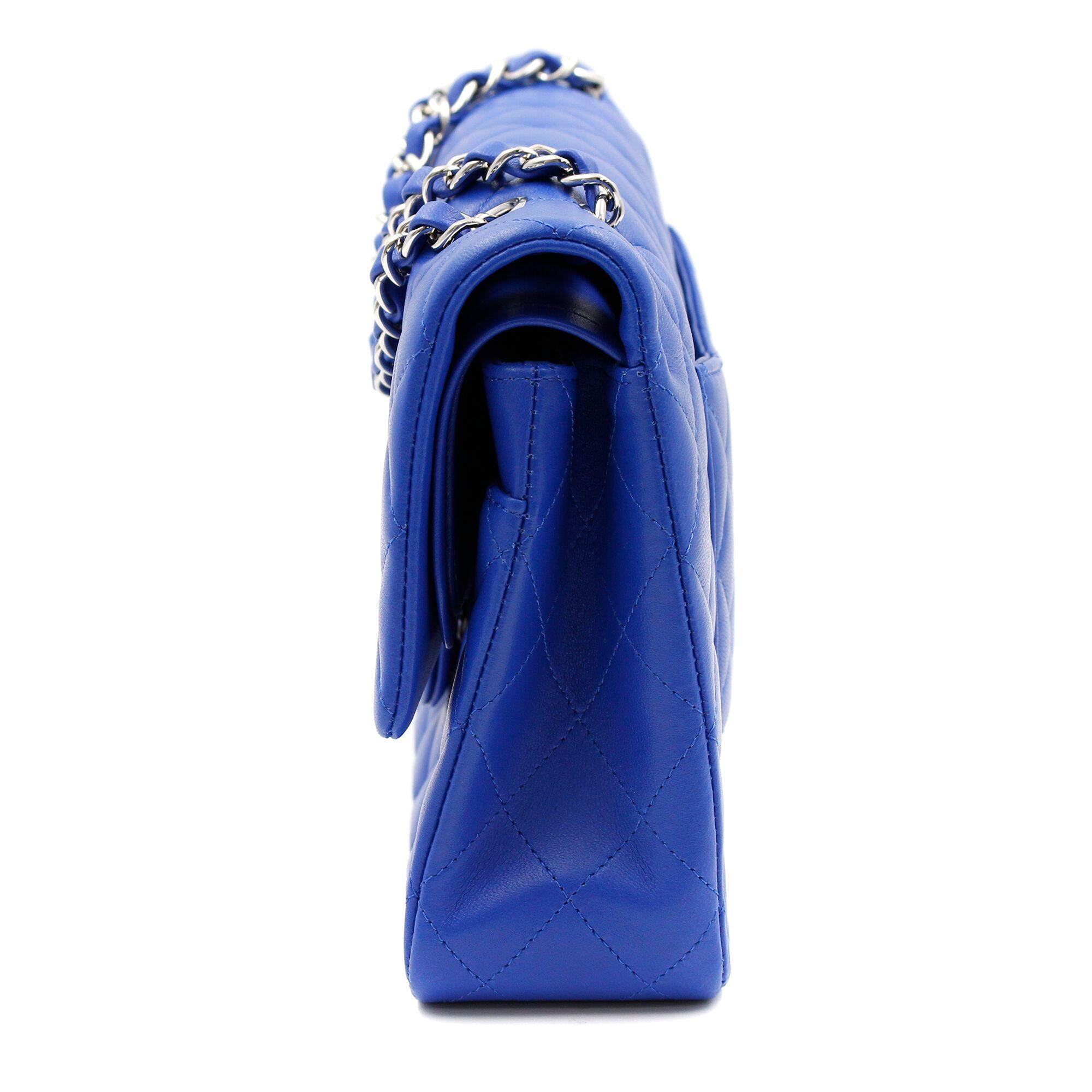 chanel royal blue bag