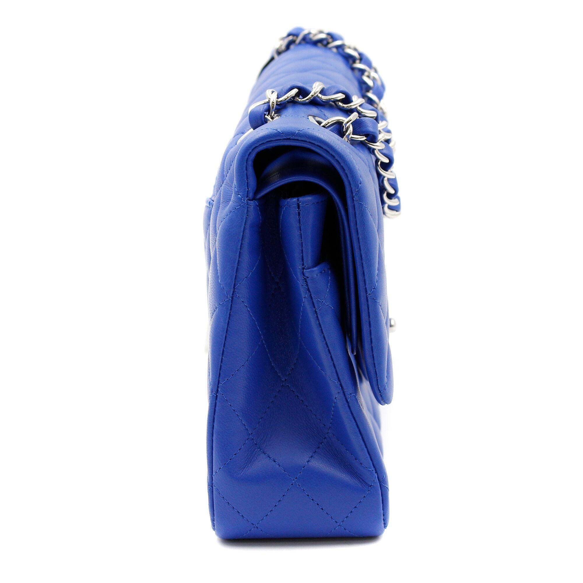 chanel blue bag