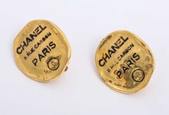 Chanel Rue Cambon Clip-On Earrings