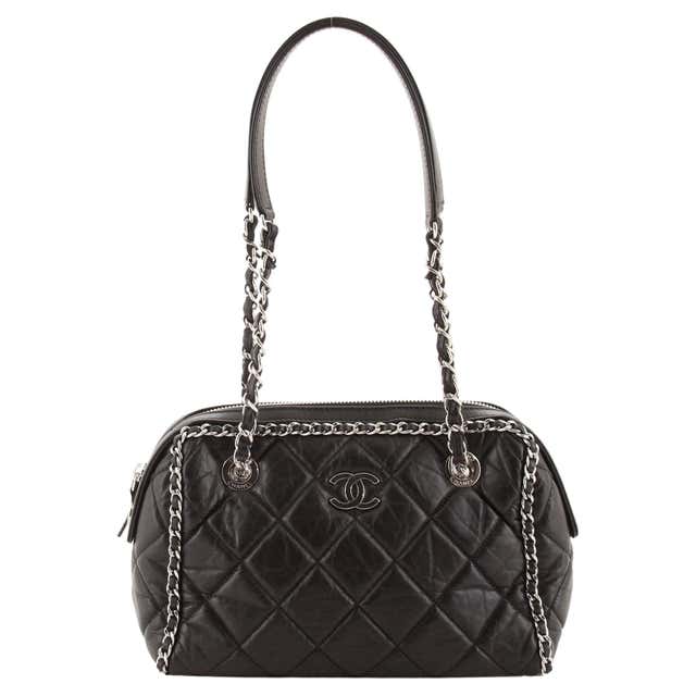 Chanel Paris Cosmopolite Straight Lined Flap Bag Quilted Aged Calfskin ...
