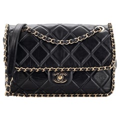 Chanel Fantasy Pearls Flap Bag Quilted Lambskin Large at 1stDibs