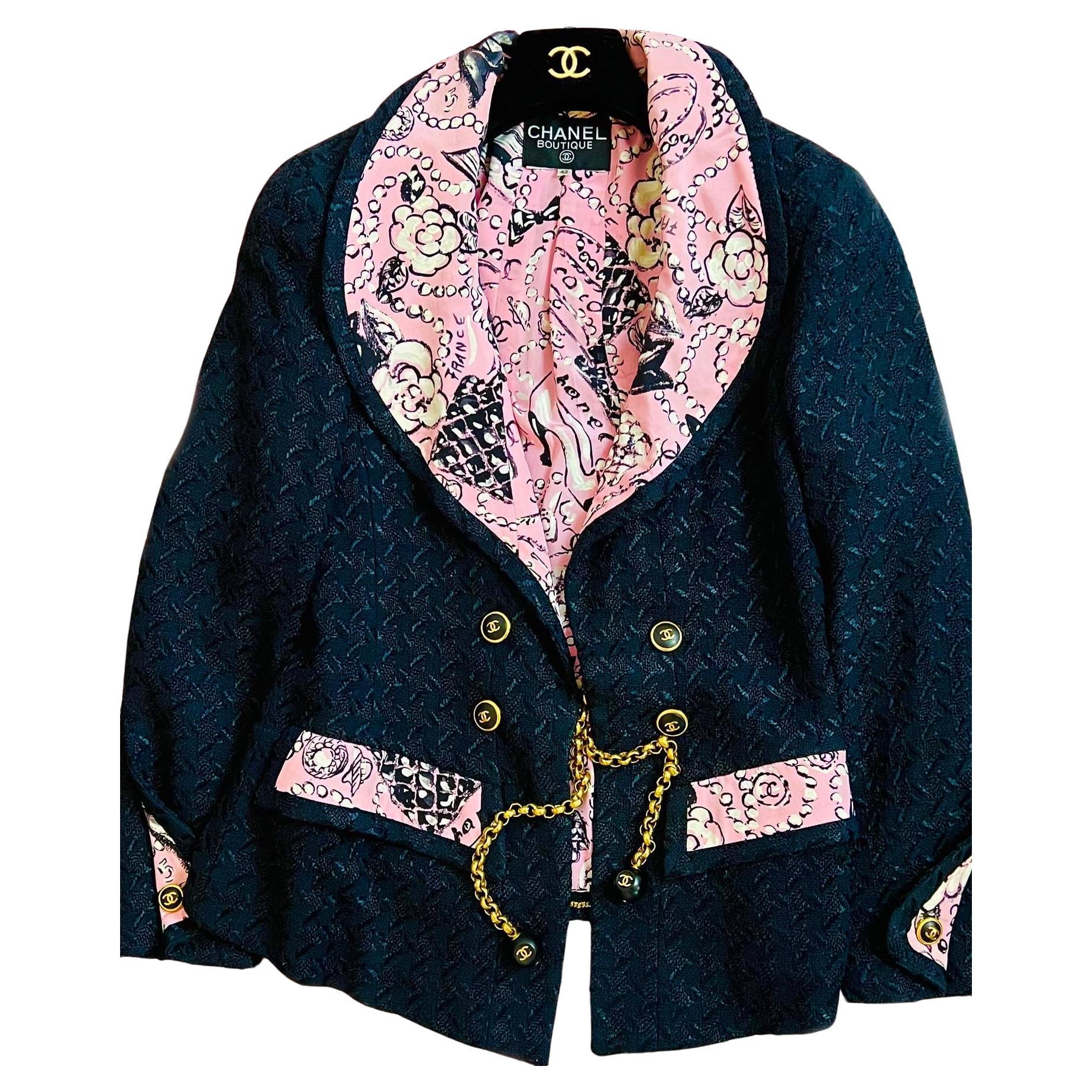 Chanel Runway 1993 jacket For Sale