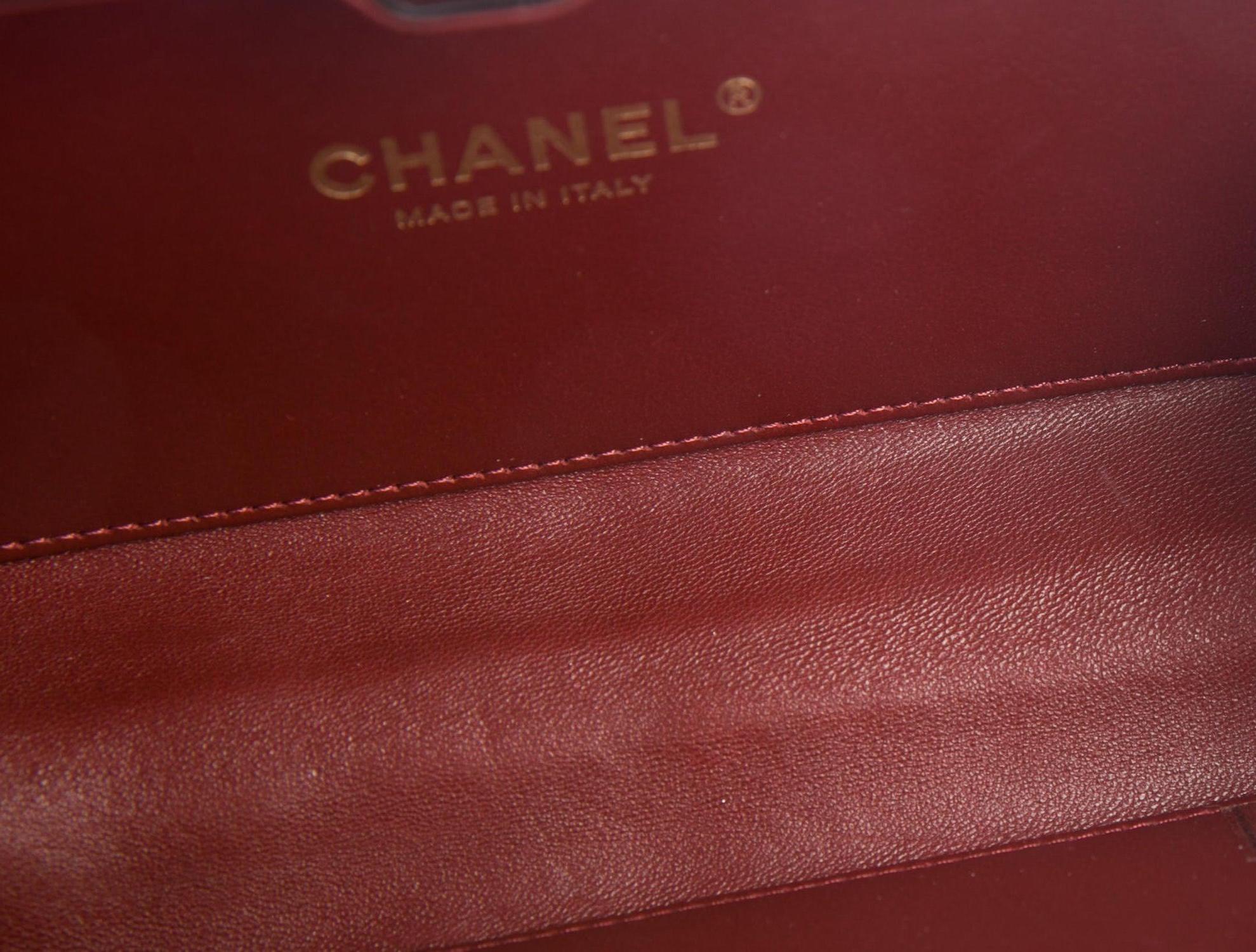 Chanel Runway 5 x 5 = CC Black Pearl Plexiglass Evening Clutch Shoulder Bag  In Good Condition In Chicago, IL