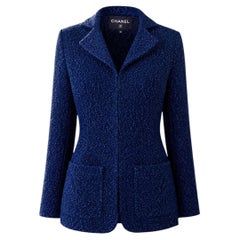 CHANEL Runway AIRLINES Collection Tweed Jacket with CC Giant Buttons 36 FR