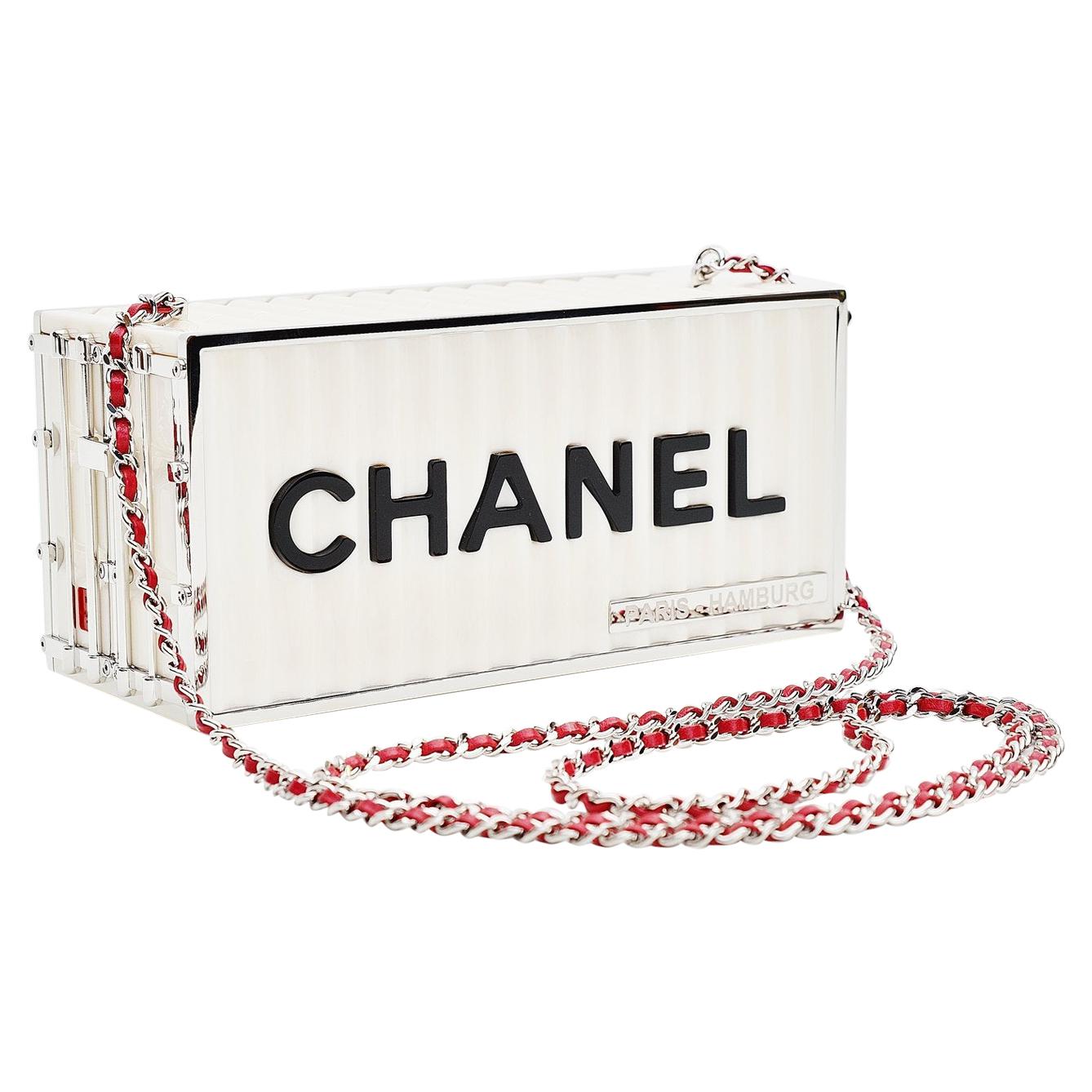 Chanel Runway Container Clutch/ Shoulder Bag Karl Lagerfeld NEW at