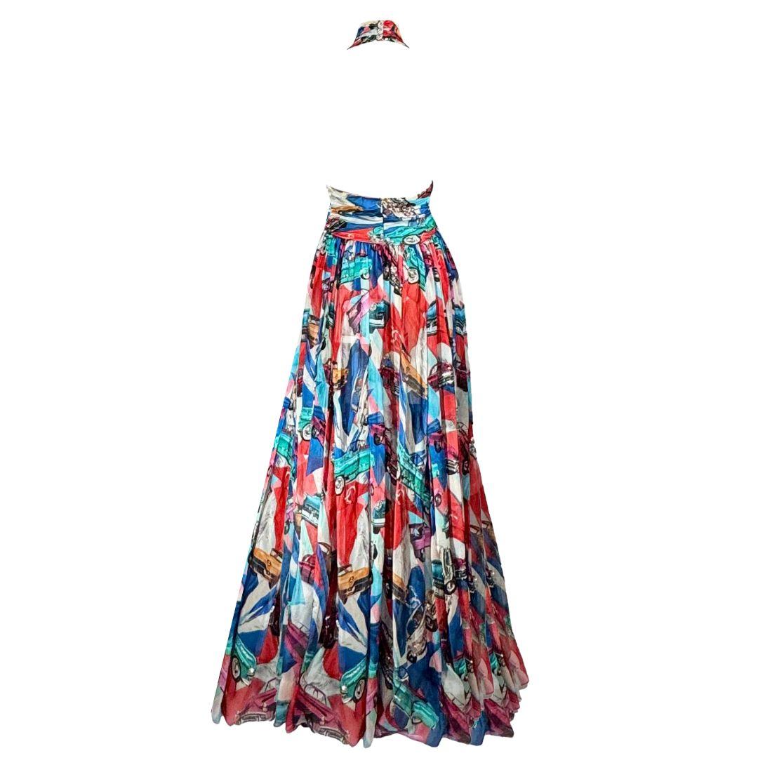 Chanel Pasarela/Editorial Vestido Adornado con Lentejuelas Crucero 2017 Talla 36FR en Bueno estado para la venta en Saint Petersburg, FL