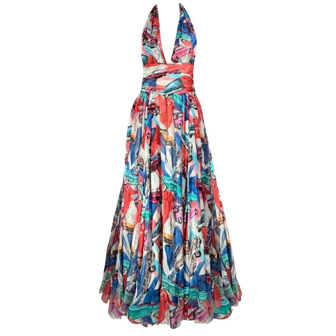 Chanel Pasarela/Editorial Vestido Adornado con Lentejuelas Crucero 2017 Talla 36FR en venta