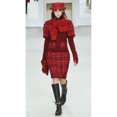 Chanel Runway Fall 2016 Black Leather Knee High Riding Boots 38.5