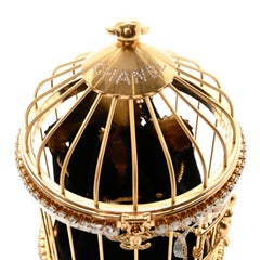 Chanel Runway Gold Crystal Birdcage Minaudière