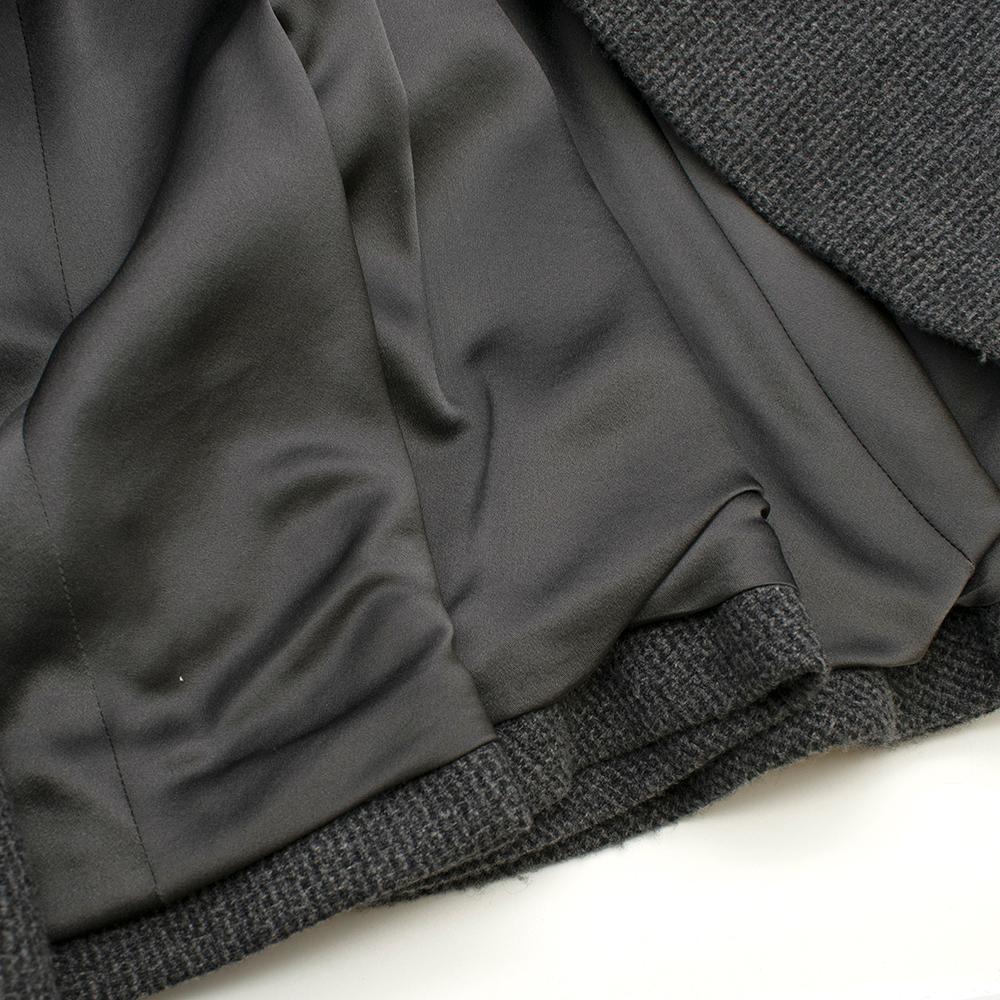 Chanel Runway Grey Wool & Cashmere Coat SIZE FR38 3
