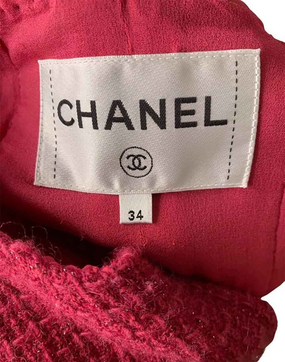 Chanel Laufsteg-Anzug aus Tweed mit Jacke und Rock aus Lesage 5