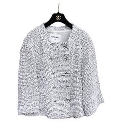 Chanel Laufsteg Lesage Tweed-Jacke mit CC-Knöpfen