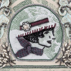 Chanel Runway Limited Edition Dollar Bag Quilted Beaded Embroidered