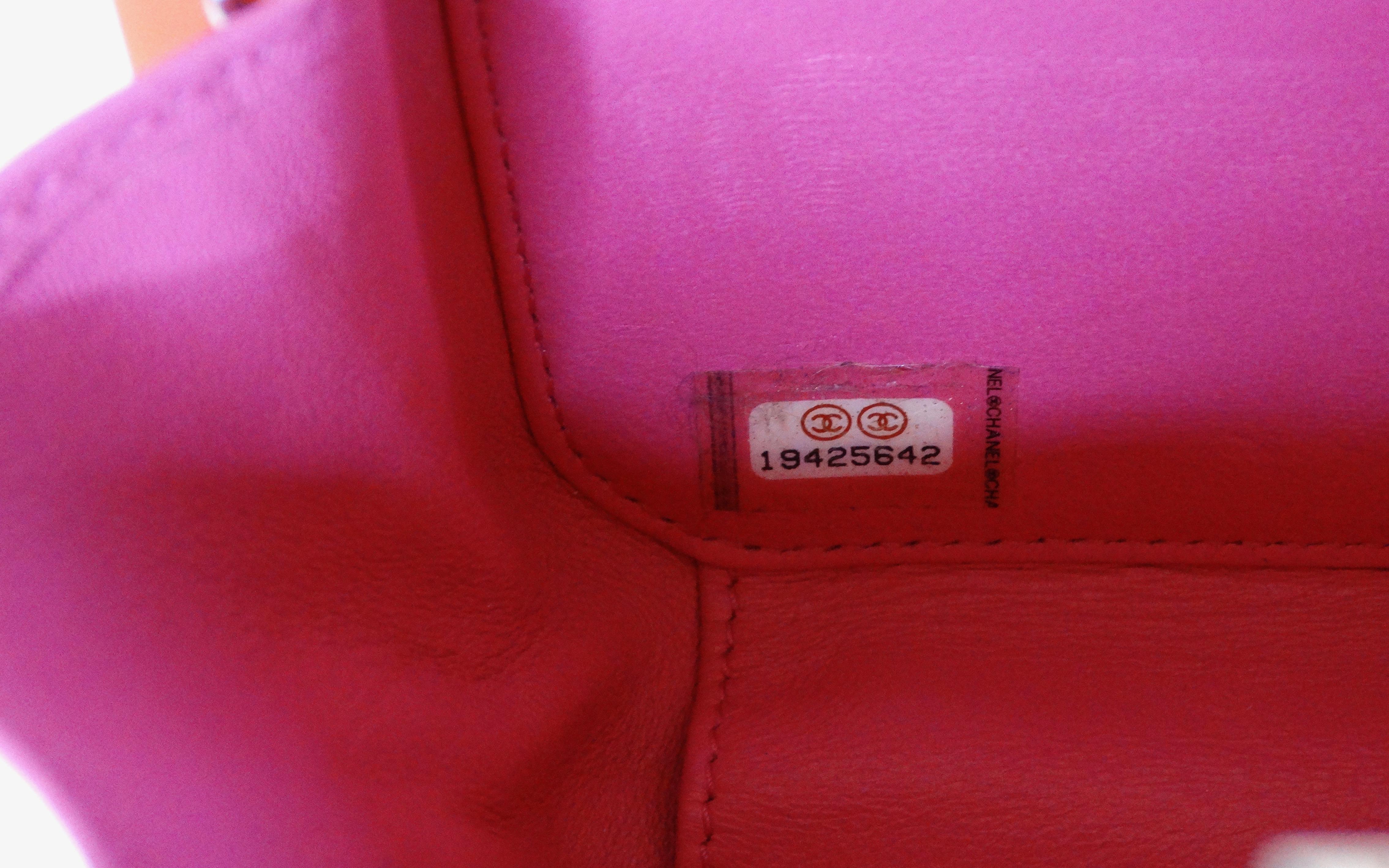 Chanel Runway Minaudière Ombre Pink & Orange Hard Shell Handbag 11