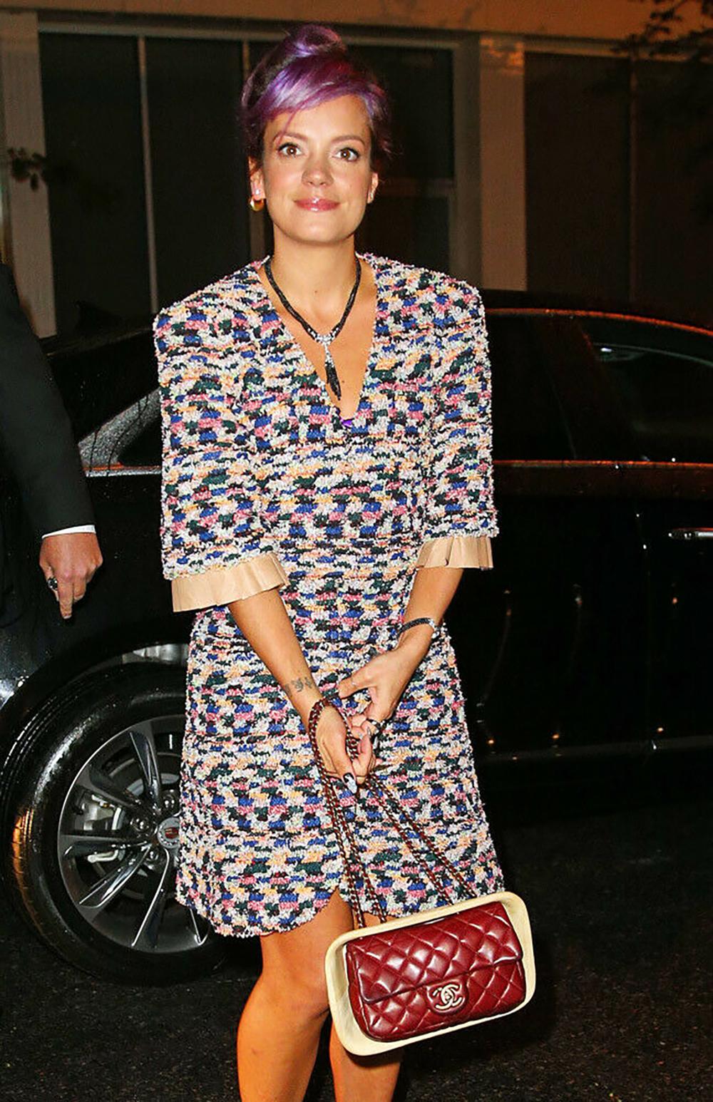  Chanel Runway Paris / Dubai Veste en tweed Lesage Unisexe 