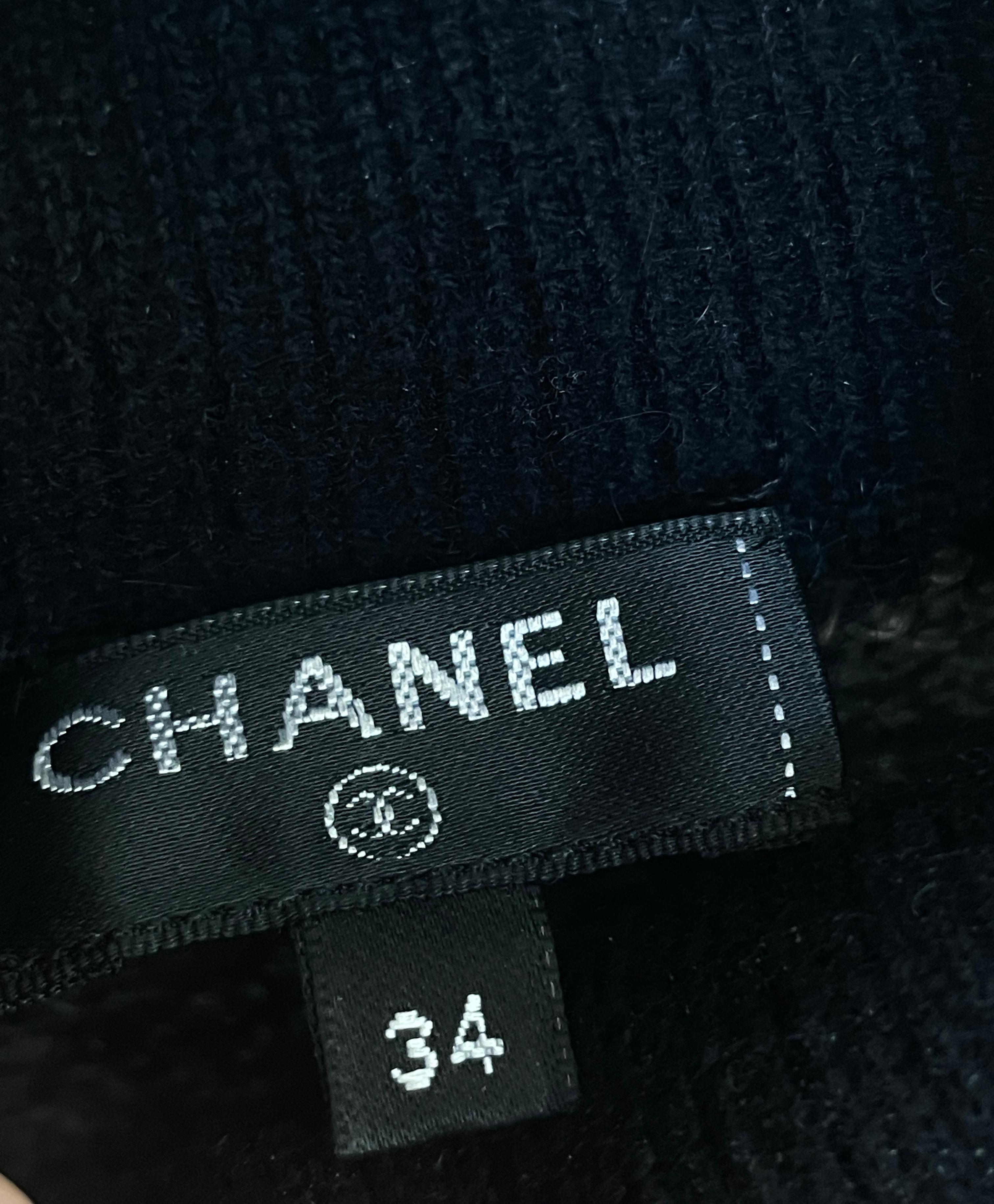 Pull en cachemire Chanel Runway Paris / Rome en vente 8