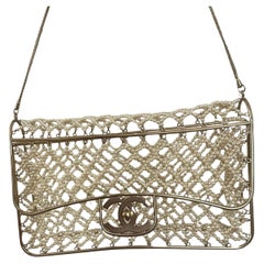 Chanel Runway Pearl Caged Flap Bag