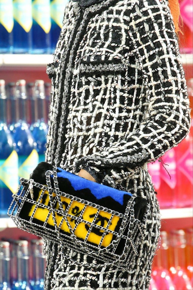 Chanel Runway Supermarket Grocery Basket Chain Tote Minaudière at 1stDibs chanel supermarket