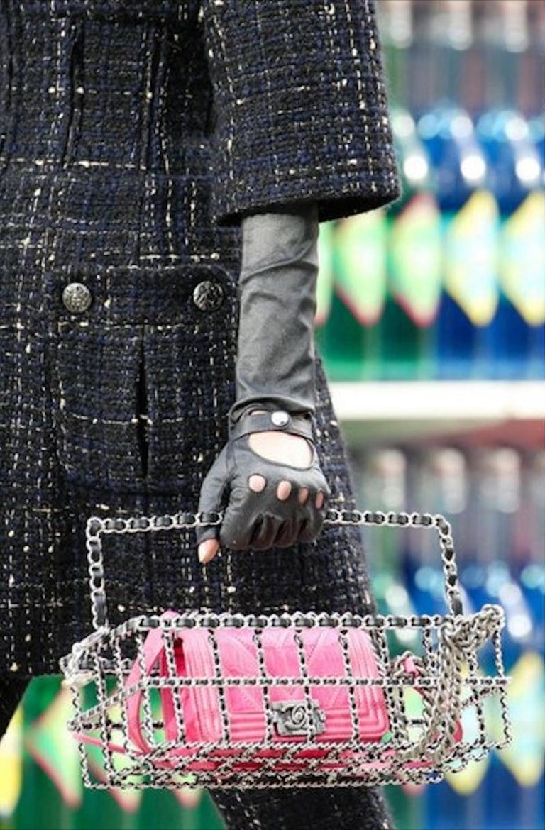 Chanel Runway Supermarket Grocery Basket Chain Tote Minaudière at 1stDibs chanel supermarket